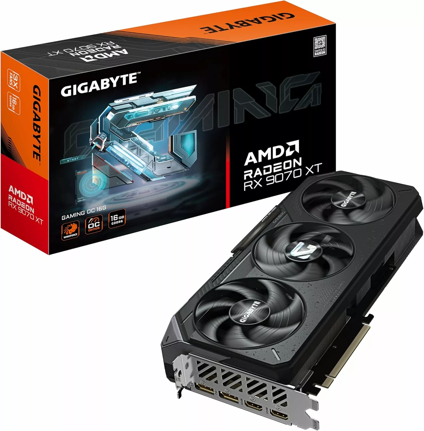 Gigabyte R9070XTGAMING-16GD