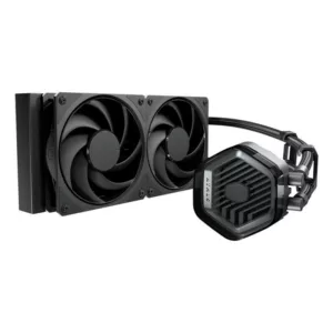Alternative view of Cooler Master MasterLiquid ATMOS Stealth Series Processeur Kit de refroidissement du liquide 12 cm Noir