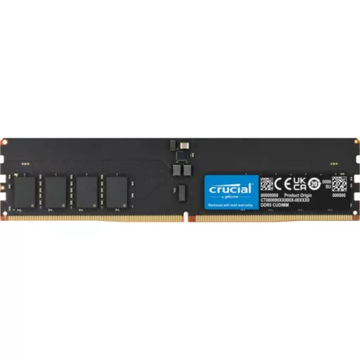 Crucial CT32G64C52CU5 module de mémoire 32 Go 1 x 32 Go DDR5 6400 MT/s