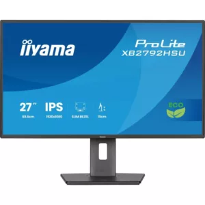 iiyama ProLite XB2792HSU-B1 écran plat de PC 68,6 cm (27") 1080 x 1920 pixels Quad HD LED Noir