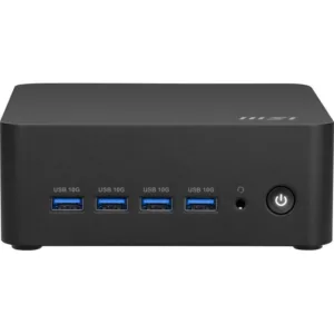 Alternative view of MSI Cubi Z AI 8M R7 8845HS FS 16GB 1TB W11 AMD Ryzen? 7 16 Go DDR5-SDRAM 1,02 To SSD Windows 11 Pro Mini PC Noir