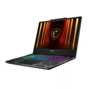 MSI Cyborg 15 B2RWFKG-013FR Intel Core 7 240H Ordinateur portable 39,6 cm (15.6") Full HD 32 Go DDR5-SDRAM 1 To SSD NVIDIA GeForce RTX 5060 Wi-Fi 6E (802.11ax) Windows 11 Home Noir