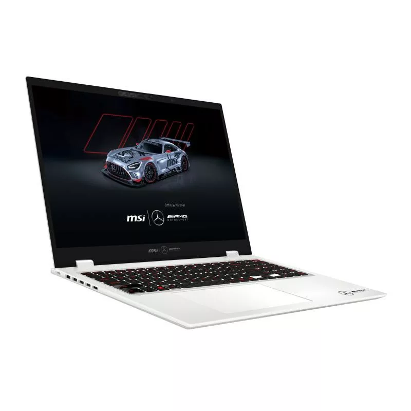 MSI Prestige 16 AI+ MercedesAMG B2VMG-087FR Intel Core Ultra 9 288V Ordinateur portable 40,6 cm (16") Quad HD+ 32 Go LPDDR5x-SDRAM 2 To SSD Wi-Fi 7 (802.11be) Windows 11 Home Argent – Image 3