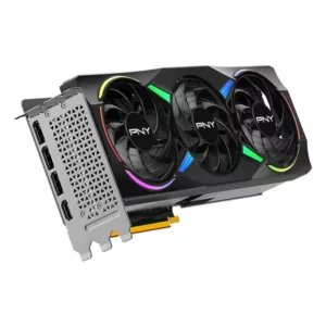 Alternative view of PNY GeForce RTX 5070Ti 16GB ARGB Overclocked Triple Fan