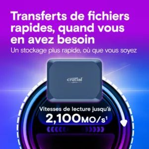 CRUCIAL X10 4TB Portable SSD*CT4000X10SSD9 – Image 5