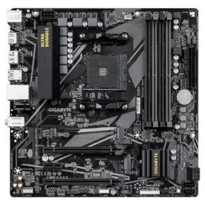 Alternative view of GIGABYTE B550M DS3H R2 DDR4