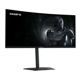 GIGABYTE GS34WQCA Écran Gaming Incurvé 34" WQHD ? 3440 x 1440, 1500R, 120Hz, 1ms, 300 cd/m², FreeSync Premium, HDR Ready, HDMI 2.0, DisplayPort 1.4 – Image 3