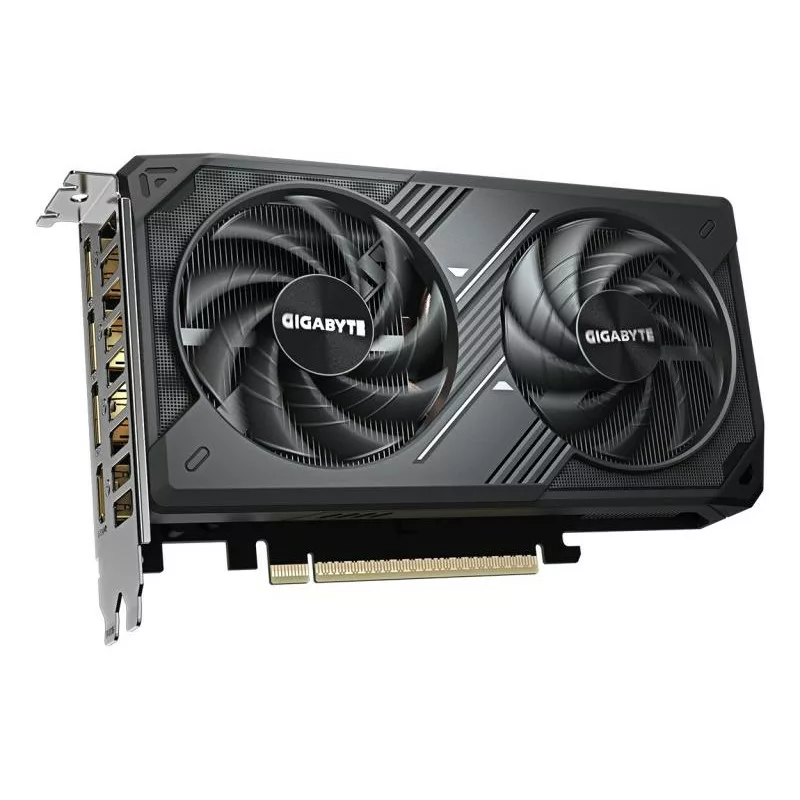 GIGABYTE GeForce RTX 5060 WINDFORCE MAX OC 8G Carte Graphique ? 8 Go GDDR7, 128 bits, PCI-E 5.0, 2512 MHz Fréquence du processeur, 3 x DisplayPort, 1 x HDMI, NVIDIA DLSS 4, GV-N5060WF2MAX OC-8GD – Image 2