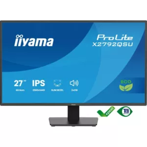 Alternative view of iiyama ProLite X2792QSU-B1 écran plat de PC 68,6 cm (27") 2560 x 1440 pixels Quad HD Noir