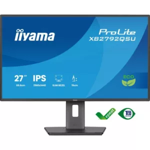 Alternative view of iiyama ProLite XB2792QSU-B1 écran plat de PC 68,6 cm (27") 2560 x 1440 pixels Quad HD Noir