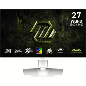 MSI MAG 274QRFW E20 écran plat de PC 68,6 cm (27") 2560 x 1440 pixels Wide Quad HD LCD Blanc