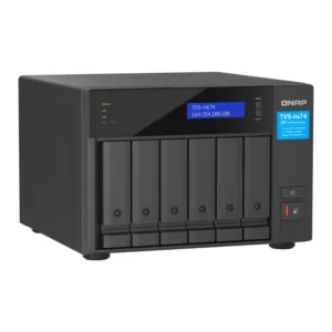 QNAP TVS-H674T-I5-32G serveur de stockage NAS Tower Intel® Core? i5 i5-12400 32 Go DDR4 HDD QNAP QTS Noir – Image 3
