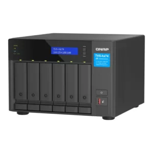 QNAP TVS-H674T-I5-32G serveur de stockage NAS Tower Intel® Core? i5 i5-12400 32 Go DDR4 HDD QNAP QTS Noir – Image 5