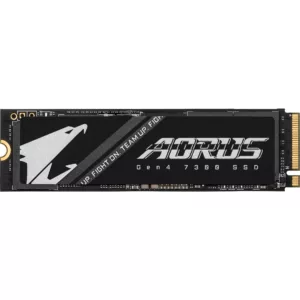 Alternative view of GIGABYTE AORUS Gen4 7300 2 To M.2 PCI Express 4.0 NVMe 3D TLC NAND SSD
