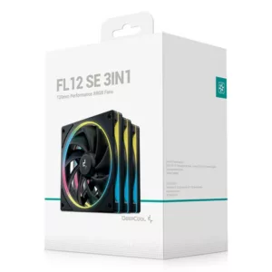 DeepCool FL12 SE 3IN1 Boitier PC Ventilateur 12 cm Blanc 3 pièce(s) – Image 7