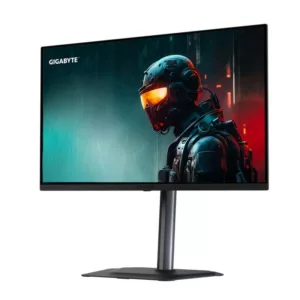 Alternative view of GIGABYTE MO27U2 OLED 4K UHD Gaming Monitor - 3840 x 2160, 240Hz, 0,03 ms, 1000 cd/m², Display HDR True Black 400, HDMI 2.1, DisplayPort 1.4