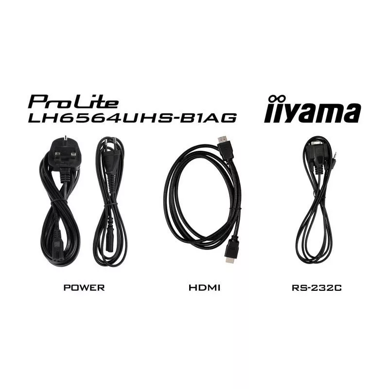iiyama LH6564UHS-B1AG Écran d'affichage dynamique Écran plat de signalisation numérique 165,1 cm (65") Wifi 500 cd/m² 4K Ultra HD Noir Intégré dans le processeur Android 24/7 – Image 15