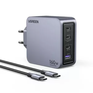 Alternative view of UGREEN Chargeur Sect 160W 4 Ports +Câble USB-C > USB-C 240W *25877