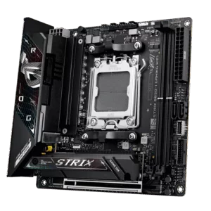 Alternative view of ASUS ROG STRIX B850-I GAMING  WIFI emballage abimÃ©