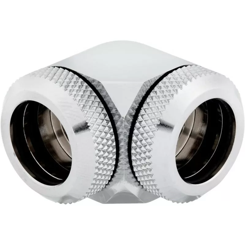 CORSAIR Hydro X Series XF Hardline Embout 90° 14mm OD - Chrome (x 2) abîmé – Image 2