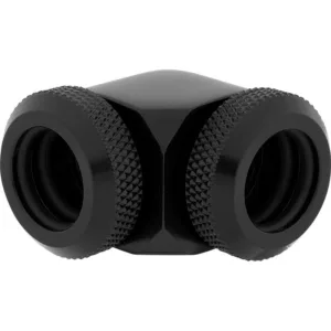 Alternative view of CORSAIR Hydro X Series XF Raccords Ã  90Â° - Noir (x 2) abÃ®mÃ©