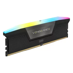 Alternative view of CORSAIR VENGEANCE RGB DDR5 8GB (1 x 8GB) DDR5 5200  BLACK