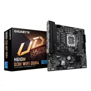 Alternative view of GIGABYTE H610M D3H WIFI DDR4