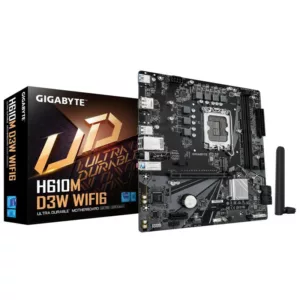 Alternative view of GIGABYTE H610M D3W WIFI6