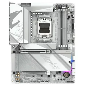 Alternative view of GIGABYTE X870 A ELITE X ICE