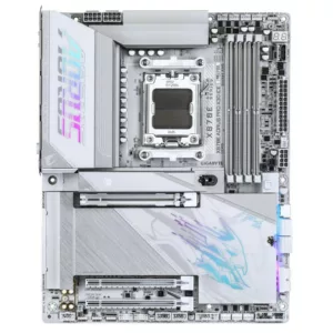 Alternative view of GIGABYTE X870E A PRO X ICE