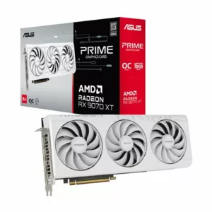 Asus Prime Radeon RX 9070 XT White OC Edition 16Go GDDR6