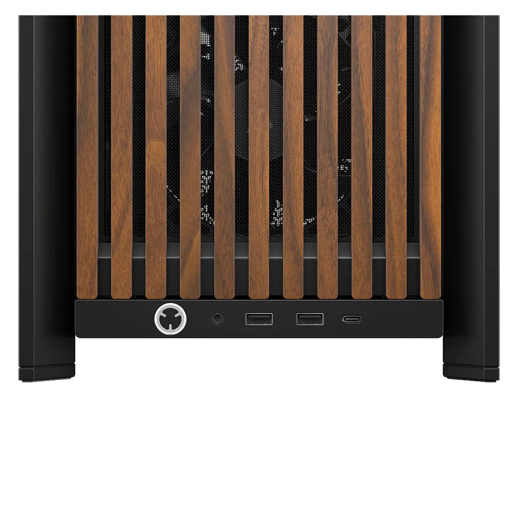 CORSAIR FRAME 4000D WOOD RS, BLACK – Image 9