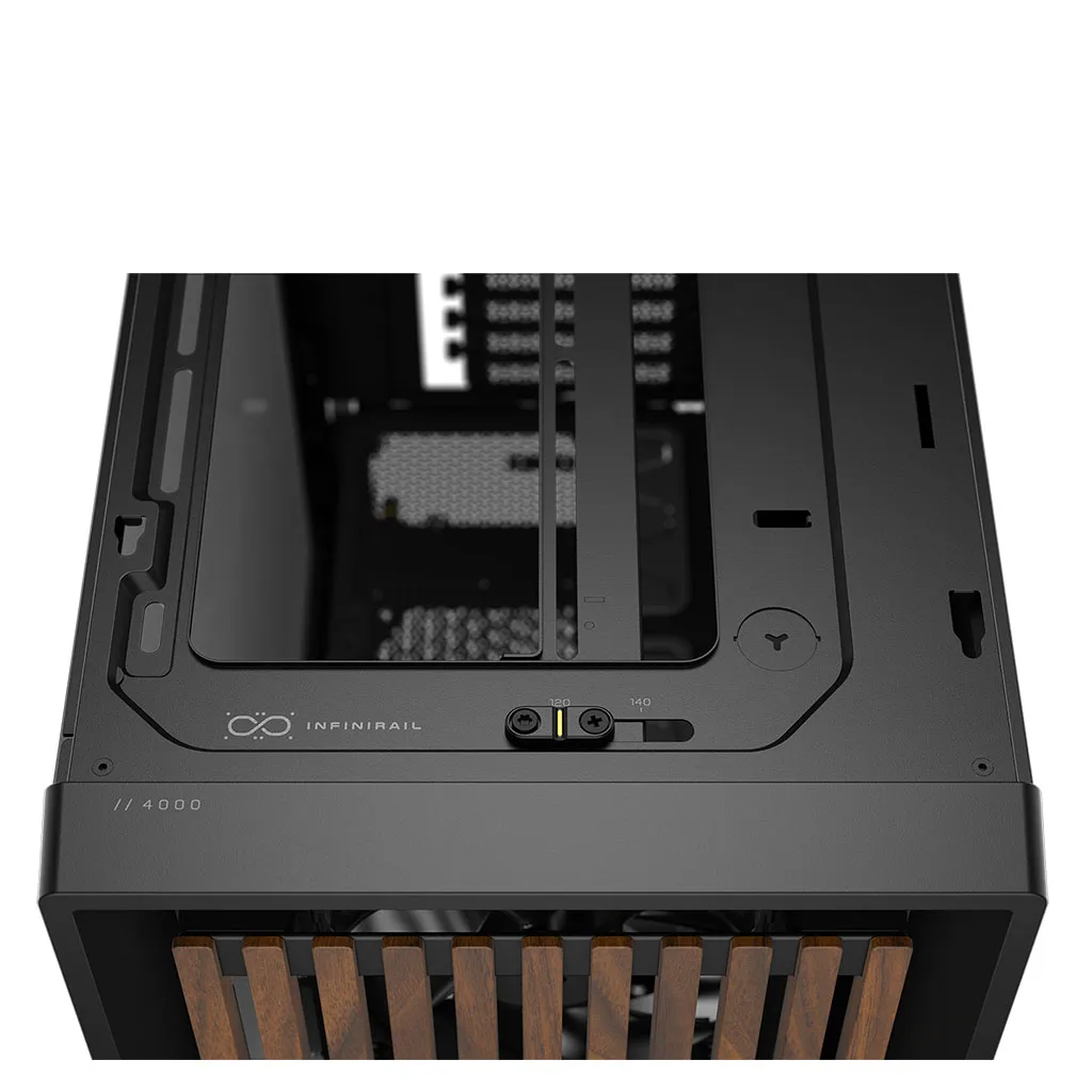 CORSAIR FRAME 4000D WOOD RS, BLACK – Image 6