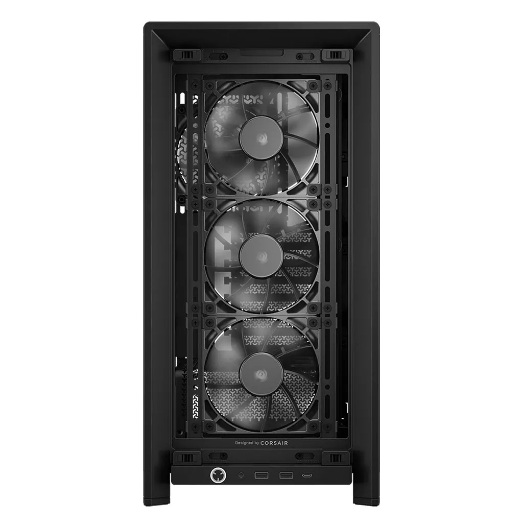CORSAIR FRAME 4000D WOOD RS, BLACK – Image 16