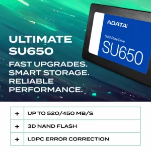 ADATA SATA III SU650 256GB 520/450
