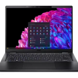 Acer TravelMate P6 TMP614-73-TCO Intel Core Ultra 7 155H Ordinateur portable 35,6 cm (14") WQXGA+ 16 Go LPDDR5x-SDRAM 1 To SSD Wi-Fi 7 (802.11be) Windows 11 Pro Noir