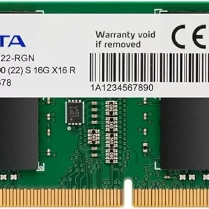 ADATA STANDARD 16GB D4 DRAM SO-DIMM 3200 CL22 – Image 3
