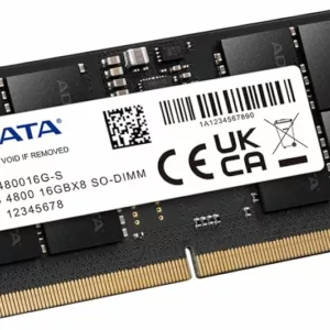 ADATA STANDARD 8GB D5 DRAM SO-DIMM 4800 CL40