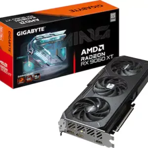 Alternative view of AMD Radeon - RX9060XT - 16 Go GDDR6 - 1 x HDMI - 2 x DisplayPort - PCI Express 5.0