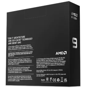Alternative view of AMD Ryzen 9 9950X3D2 BOX