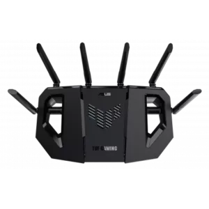 Alternative view of ASUS 90IG0A30-MO9C00 routeur sans fil 2.5 Gigabit Ethernet Tri-bande (2,4 GHz / 5 GHz / 6 GHz) Noir