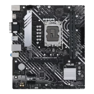 Alternative view of ASUS PRIME B660M-K D4 - RECONDITIONNE