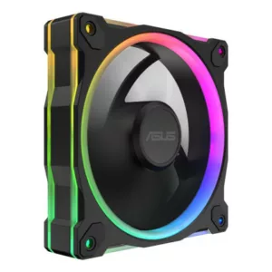 Alternative view of ASUS Prime MR120 Fan ARGB Reverse Black Boitier PC Ventilateur 12 cm Noir