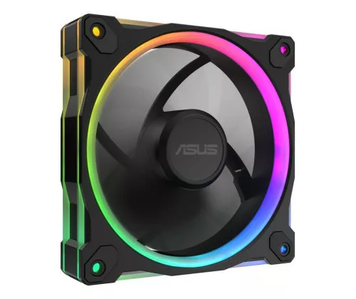 ASUS Prime MR120 Fan ARGB Reverse Black Boitier PC Ventilateur 12 cm Noir – Image 3
