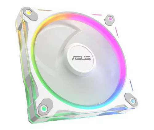 ASUS Prime MR120 Fan ARGB Reverse White Boitier PC Ventilateur 12 cm Blanc