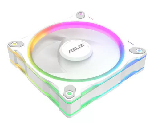ASUS Prime MR120 Fan ARGB Reverse White Boitier PC Ventilateur 12 cm Blanc – Image 4