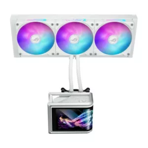 Alternative view of ASUS ROG RYUO IV SLC 360 ARGB WHT