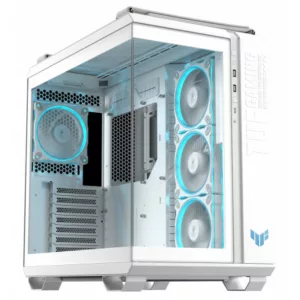 Alternative view of ASUS TUF GAMING GT502 HORIZON TG ARGB WHITE