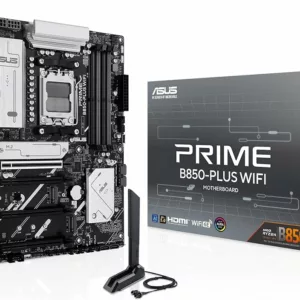 ATX - Socket  AM5 - B850 - 4 x DDR5 - 4 x M.2 - USB 3.2 GEN 2x2 - 1 x PCI-Express 5.0 16x - LAN 5 GbE - Wi-Fi 7 – Image 4