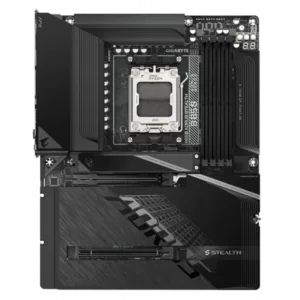Alternative view of ATX - Socket AM5 - B850 - 4 x DDR5 - 4 x M.2 - USB 3.2 GEN 2x2 - 1 x PCI-Express 5.0 16x - LAN 5 GbE - Wi-Fi 7